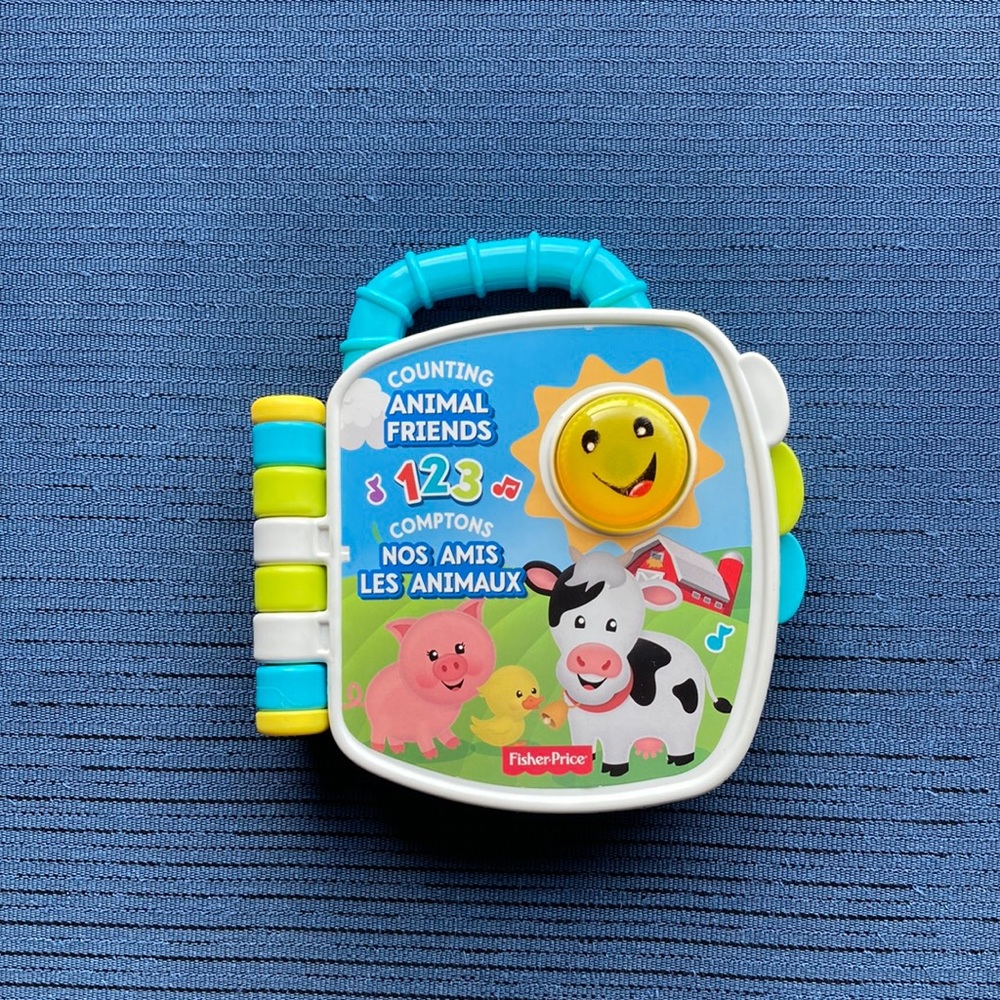 🚀4/$20 Fisher Price Counting Animal Friends Book
